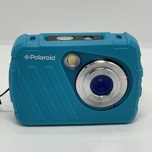 Polaroid is 048-Teal 16.0 Megapixel Waterproof Digital‎ Camera With Case